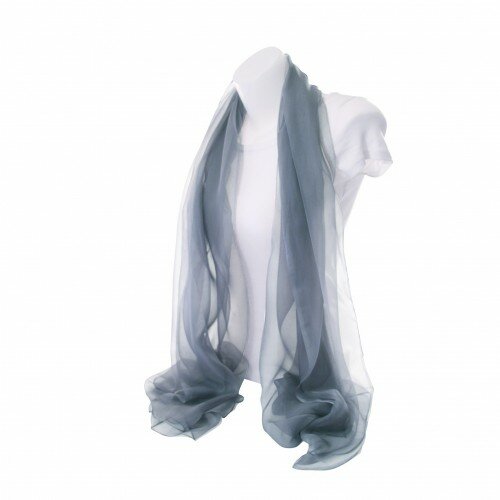 Foulard en soie Gris